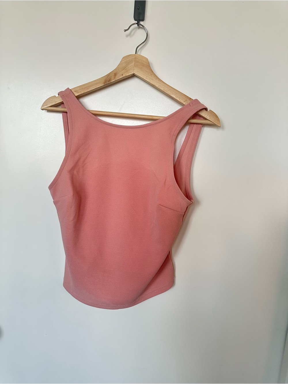 Lulu's Scoop Neck Tank Top in Dusty Rose